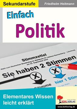 portada Einfach Politik (in German)