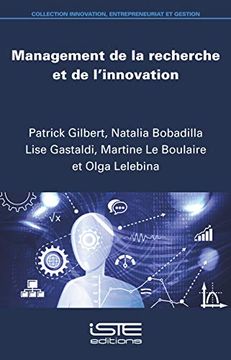 portada Management de la Recherche et de L'innov (in French)
