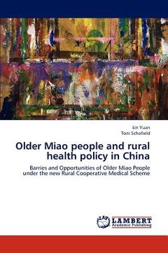 portada older miao people and rural health policy in china (en Inglés)