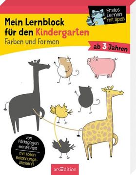 portada Mein Lernblock für den Kindergarten - Farben und Formen (in German)