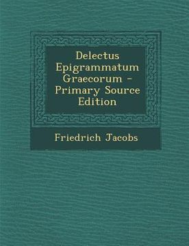 portada Delectus Epigrammatum Graecorum (in Latin)