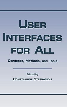 portada User Interfaces for All: Concepts, Methods, and Tools (Human Factors and Ergonomics) (en Inglés)