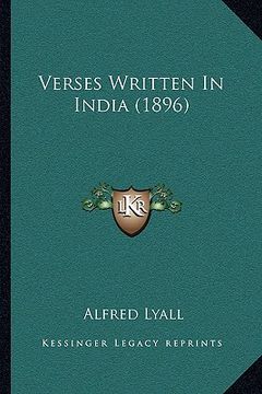 portada verses written in india (1896) (en Inglés)