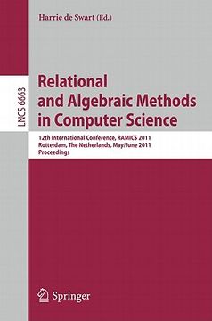 portada relational and algebraic methods in computer science (en Inglés)