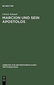 portada Marcion und Sein Apostolos (en Alemán)