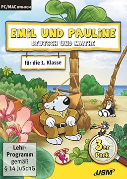 portada Emil und Pauline 3 in 1 Bundle - Deutsch und Mathe für die 1. Klasse (in German)