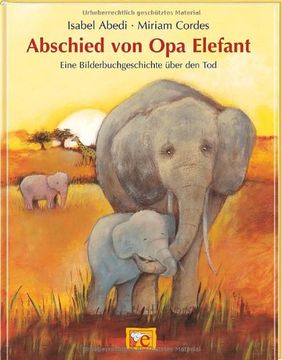 portada abschied von opa elefant (en Alemán)