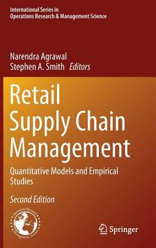 portada Retail Supply Chain Management: Quantitative Models and Empirical Studies (en Inglés)