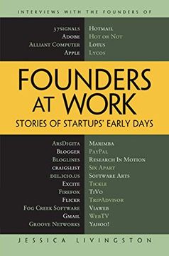 portada Founders at Work: Stories of Startups' Early Days (en Inglés)