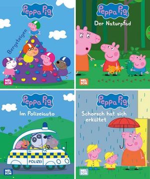 portada Nelson Mini-Bücher: Peppa pig 25-28 (en Alemán)