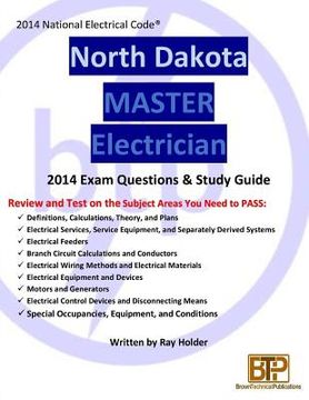 portada North Dakota 2014 Master Electrician Study Guide