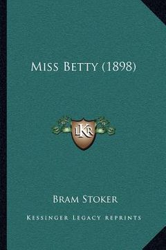 portada miss betty (1898) (en Inglés)