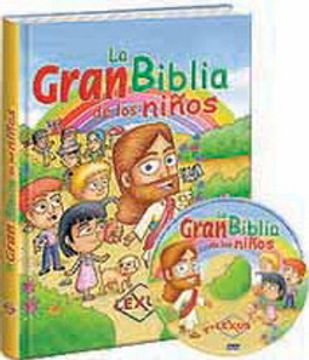portada La Gran Biblia de los Niños + dvd