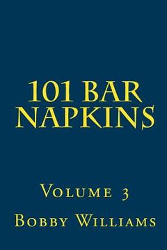 portada 101 Bar Napkins: Volume 3 (en Inglés)