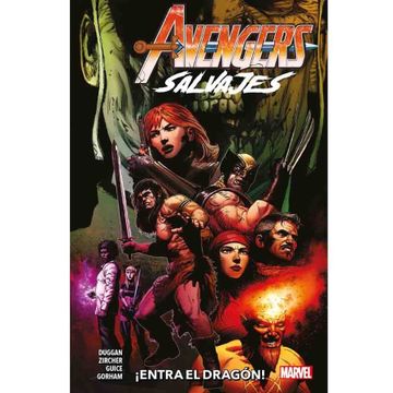 portada Avengers Salvajes 3 Entra el Dragon (in Spanish)