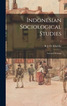 portada Indonesian Sociological Studies; Selected Writings; 1 (en Inglés)