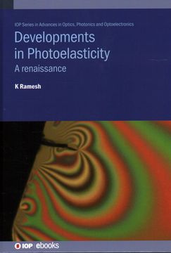 portada Developments in Photoelasticity: A renaissance (en Inglés)
