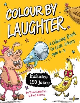 portada Colour by Laughter: A Colouring Book for Little Jokers aged 4-8 (in English)