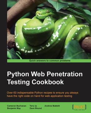 portada Python Web Penetration Testing Cookbook