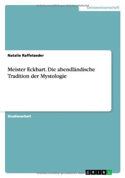 portada Meister Eckhart. Die Abendlandische Tradition Der Mystologie (German Edition)