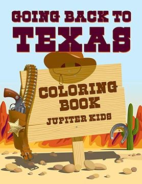 portada Going Back to Texas Coloring Book (in English)