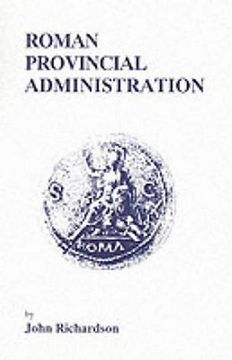 portada roman provincial administration (en Inglés)