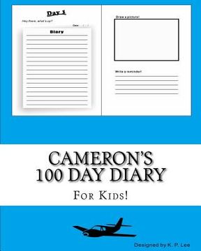 portada Cameron's 100 Day Diary (en Inglés)