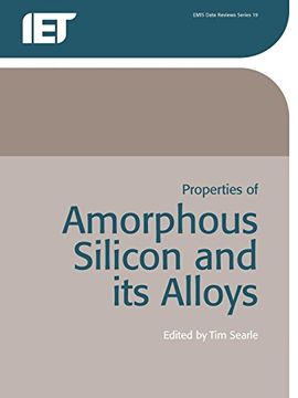portada Properties of Amorphous Silicon and its Alloys (en Inglés)