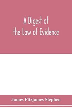portada A Digest of the law of Evidence (en Inglés)