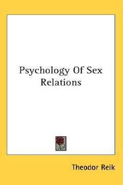 portada psychology of sex relations (en Inglés)