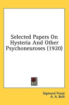 portada selected papers on hysteria and other psychoneuroses (1920) (en Inglés)