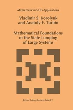portada Mathematical Foundations of the State Lumping of Large Systems (in English)