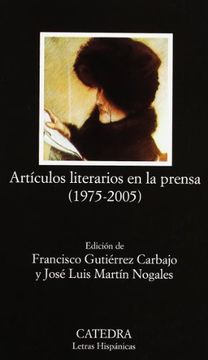 portada Articulos Literarios en la Prensa 1975-2005