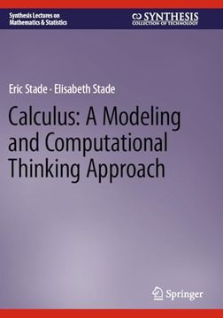 portada Calculus: A Modeling and Computational Thinking Approach (in English)