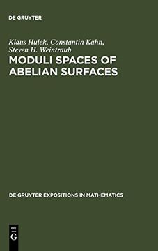 portada Moduli Spaces of Abelian Surfaces (de Gruyter Expositions in Mathematics) (en Inglés)