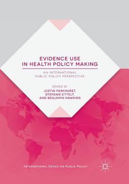 portada Evidence Use in Health Policy Making: An International Public Policy Perspective (en Inglés)