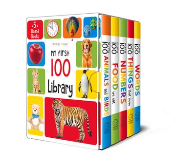 portada My First 100 Library: Boxset of 5 Early Learning Board Books