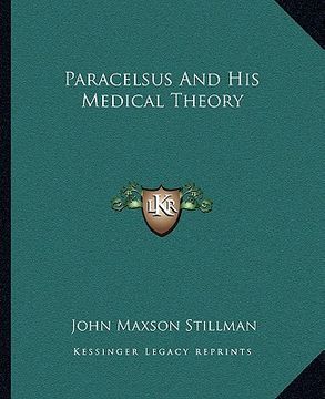 portada paracelsus and his medical theory (en Inglés)