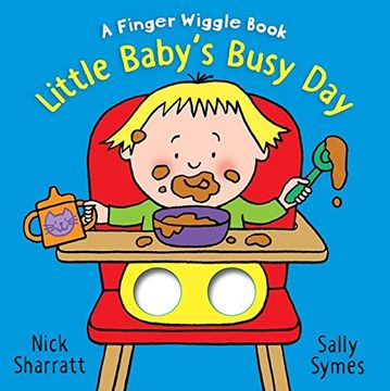 portada Little Baby's Busy Day. A Finger Wiggle Book (en Inglés)