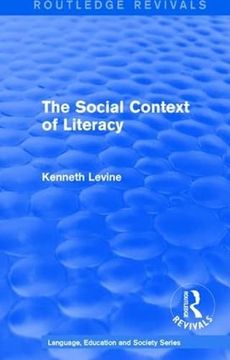 portada Routledge Revivals: The Social Context of Literacy (1986) (in English)