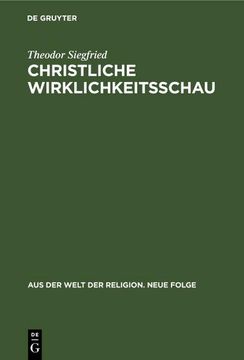 portada Christliche Wirklichkeitsschau (in German)