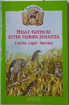 portada Hegaz Egiten ez Zuten Txorien Zuhaitza (in Basque)