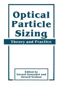 portada optical particle sizing: theory and practice (en Inglés)