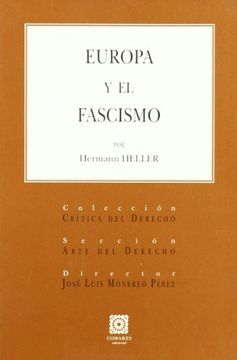 portada Europa y el Fascismo (in Spanish)