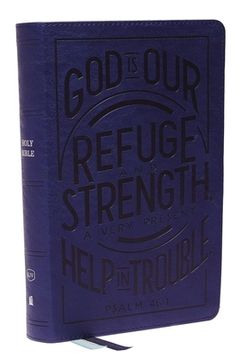 portada Kjv, Personal Size Reference Bible, Verse art Cover Collection, Leathersoft, Blue, red Letter, Comfort Print: Holy Bible, King James Version (in English)