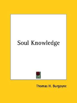 portada soul knowledge (en Inglés)