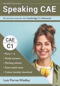 portada Speaking Cae: Ten Practice Tests for the Cambridge c1 Advanced (en Inglés)