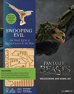 portada Incredibuilds: Fantastic Beasts and Where to Find Them: Swooping Evil Deluxe Book and Model set 