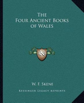 portada the four ancient books of wales (en Inglés)