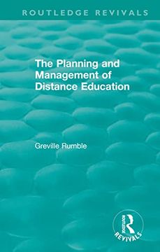 portada The Planning and Management of Distance Education (Routledge Revivals) (en Inglés)